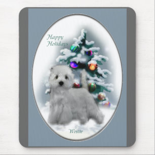 Väster Highland White Terrier-julgåvor Musmatta