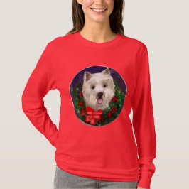 Väster Highland White Terrier-julgåvor T Shirt