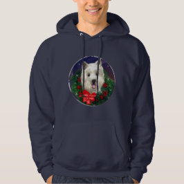 Väster Highland White Terrier-julgåvor Tröja Med Luva