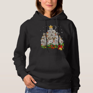 Väster Highland White Terrier Julgran Ljus T Shirt