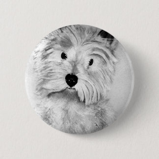 Väster Highland White Terrier Knapp