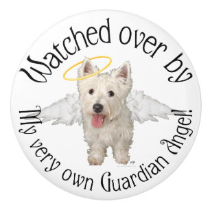 Väster Highland White Terrier Knopp