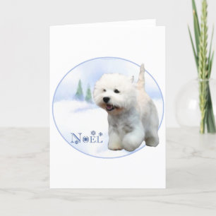 Väster Highland White Terrier Noel Helgkort