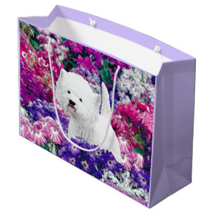 Väster Highland White Terrier Painting Hund Art