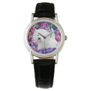 Väster Highland White Terrier Painting Hund Art Armbandsur