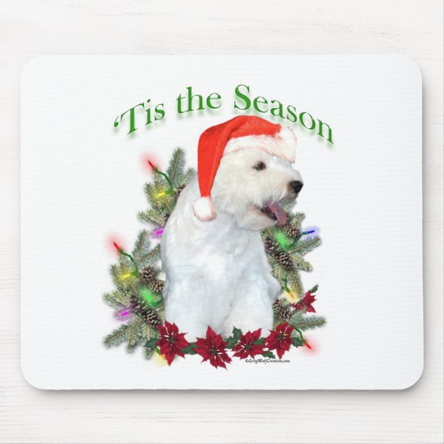 Väster Highland White Terrier "Tis Musmatta (Framsidan)