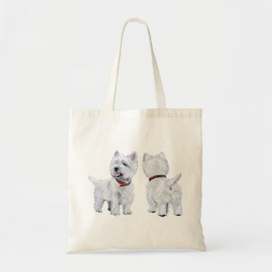 Väster Highland White Terrier Tygkasse