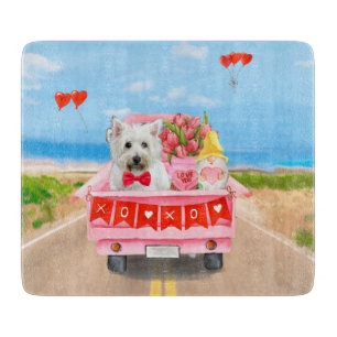 Väster Highland White Terrier Valentine Day Lastbi