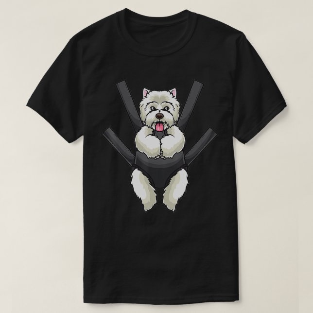 Väster Highland White Terrier Westie Gifts T Shirt (Design framsida)