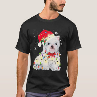 Väster Highland White Terrier Westie Hund jul G T Shirt