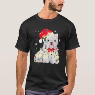 Väster Highland White Terrier Westie Hund jul G T Shirt