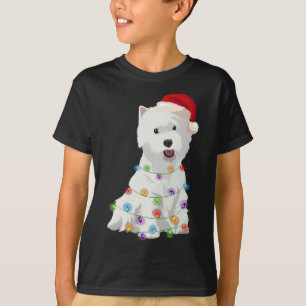 Väster Highland White Terrier Westie Julljus T Shirt