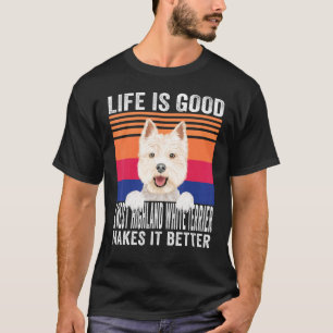 Väster Highland White Terriers gör din livs Bra T Shirt