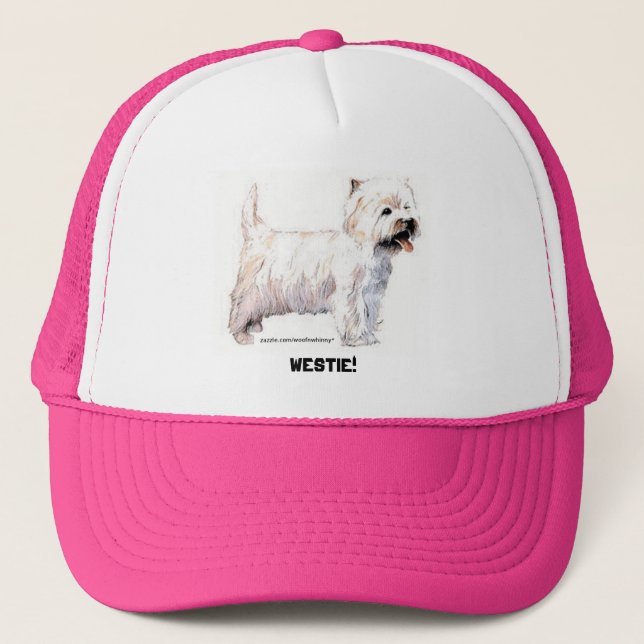 Väster Highland White Terriers Keps (Framsida)