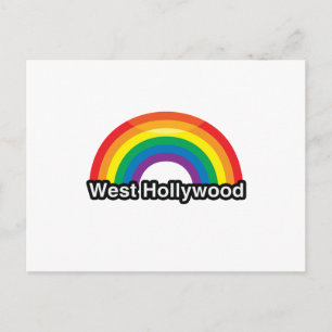 VÄSTER HOLLYWOOD VYKORT