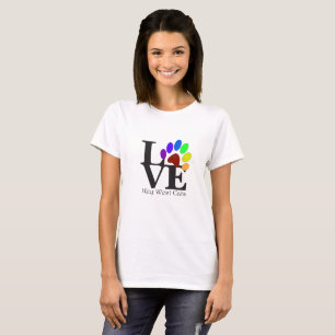 Väster i KÄRLEK Nyckel T Shirt