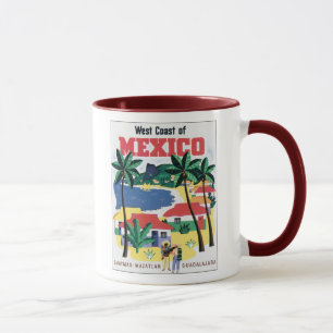 Väster i Mexiko Guaymas, Mazatlan, Guadalajar Mugg