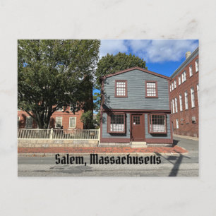 Väster India Goods Store in Salem Massachusetts Vykort