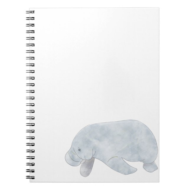 VÄSTER INDIAN MANATEE ANTECKNINGSBOK (Framsidan)