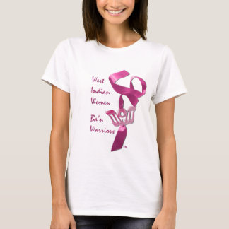 Väster Indian Woman Ba'n Warriors T Shirt