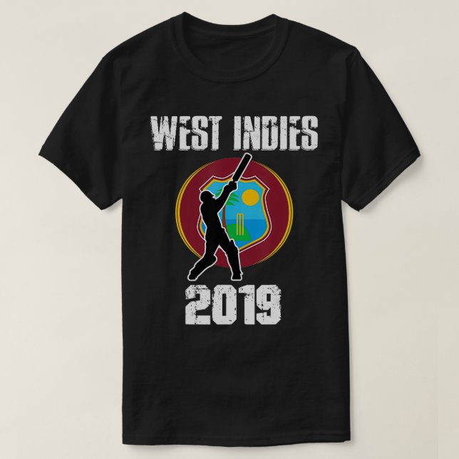 Väster Indies Cricket Västers Indies Gifts T Shirt (Design framsida)