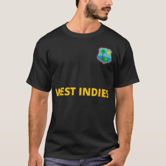 Väster Indies Windies Cricket Fläkt TShirt T Shirt