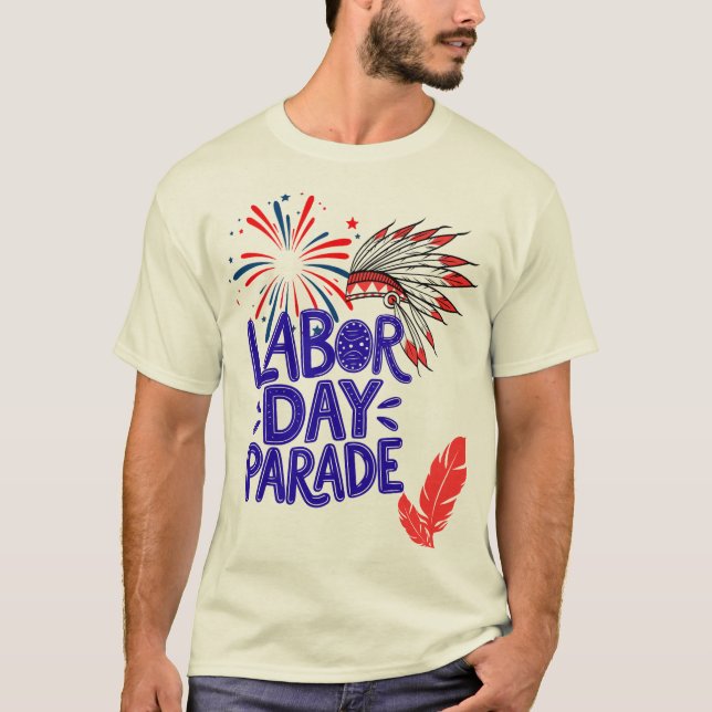 Väster indisk amerikansk dag Parad (NYC) T Shirt (Framsida)