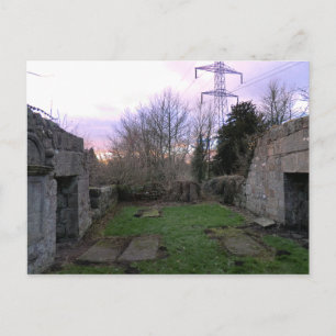 Väster Kirk Ruins: Outlander's Black Kirk Vykort
