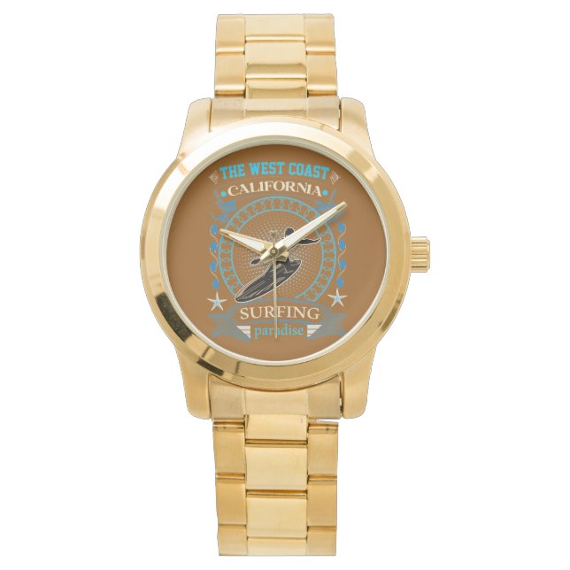 Väster Kusten. California Paradise Armbandsur (Framsida)