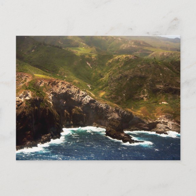 Väster Kusten i Moloka'i Vykort (Framsida)