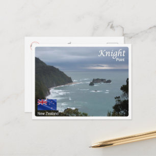 Väster Kusten - Knight's Point - Nya Zeeland - Vykort