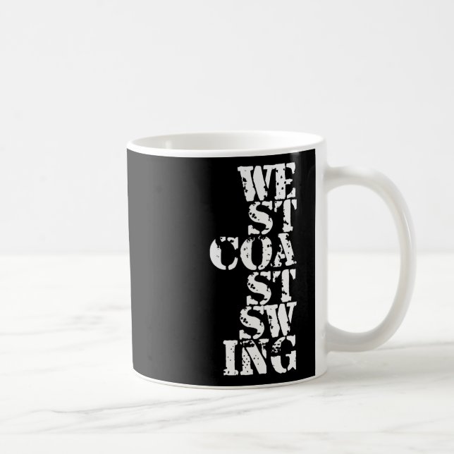 Väster Kusten Swing Dancing Kaffemugg (Höger)