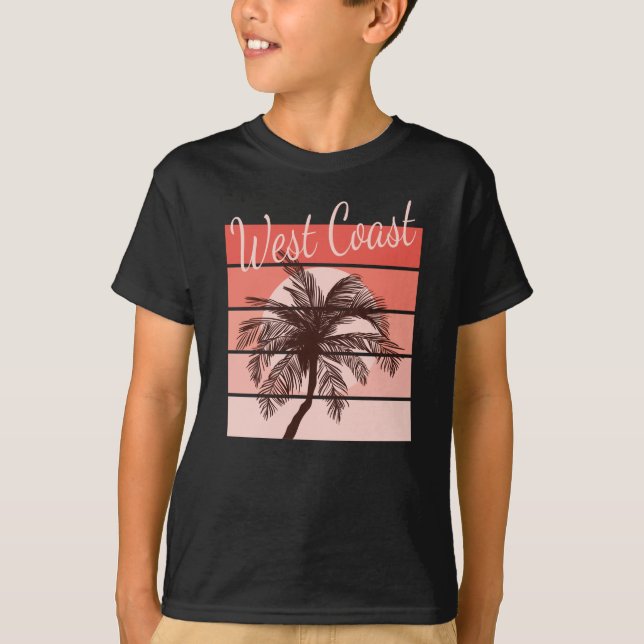 Väster Kusten T Shirt (Framsida)