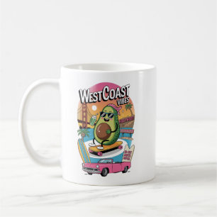 Väster Kusten Vibes Avocado Kaffemugg