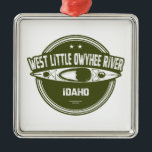 Väster Little Owyhee River Idaho Kayaking Julgransprydnad Metall<br><div class="desc">Floden Little Owyhee i Oregon är en biflod av floden Owyhee nära Nevada-Oregon gräns nära samhället McDermitt i Nevada. Omkring 57 sjömil (91, 7 km) flyter floden öster vid Hjort Flat och till Louse Canyon.</div>