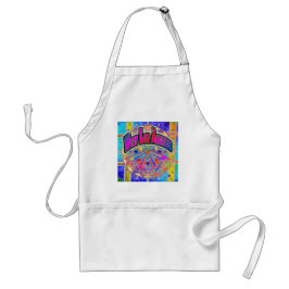 Väster Los Angeles Cosmic Unity Apron Förkläde