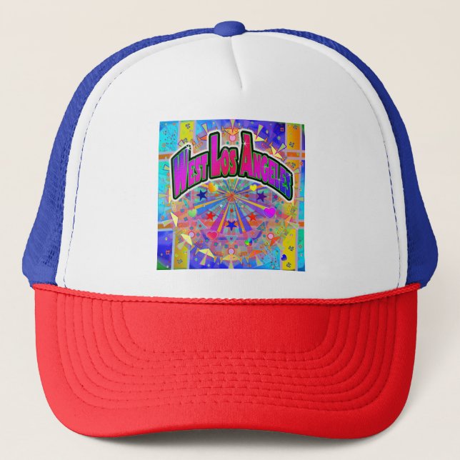 Väster Los Angeles Cosmic Unity Hat Keps (Framsida)
