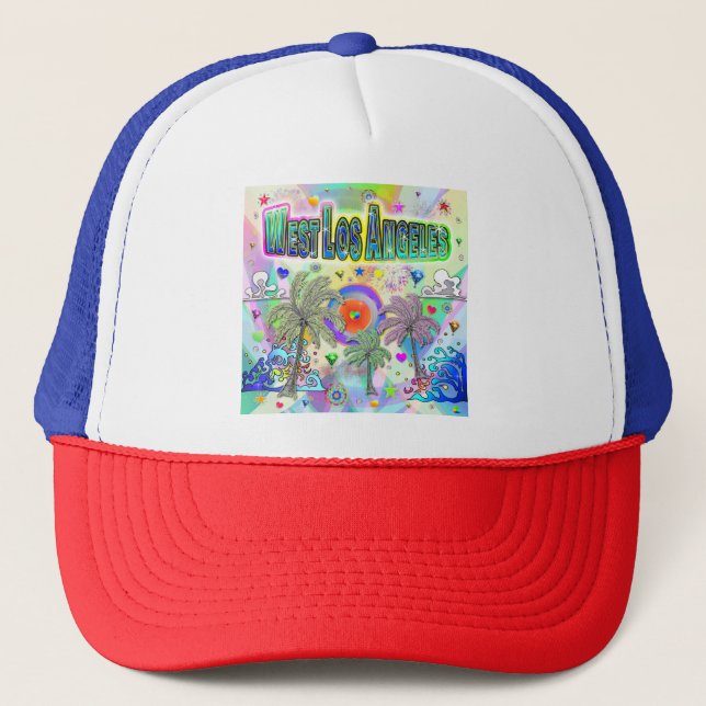 Väster Los Angeles Deep Dream Hat Keps (Framsida)