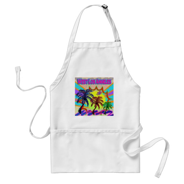 Väster Los Angeles EInternal Apron Förkläde (Framsidan)