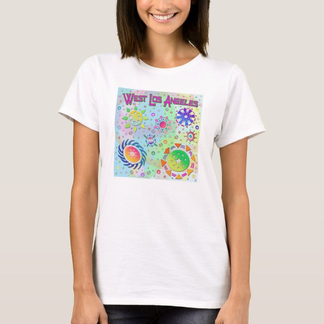 Väster Los Angeles Seven Sol & Energy T-Shirt (Framsida)