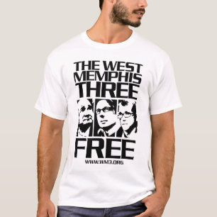 Väster Memphis Three. Fri. Ljus T Shirt