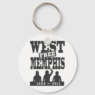 Väster Memphis Three Nyckelring