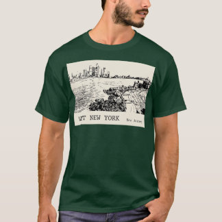 Väster New York New jersey T Shirt