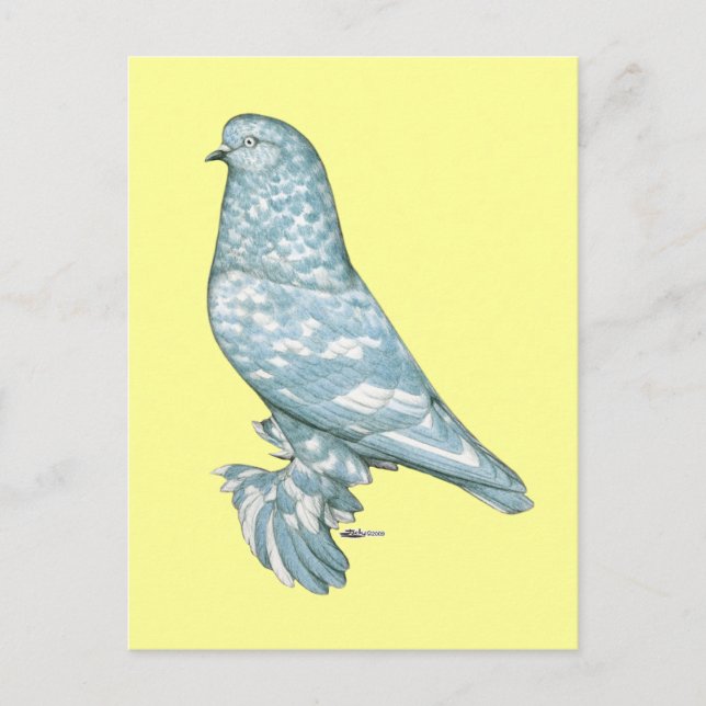 Väster of England Tumbler:  Lavender Mottle Vykort (Framsida)