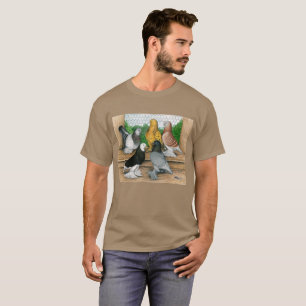 Väster of England Tumbler Pigeons T Shirt