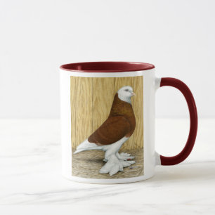 Väster of England Tumbler Red Baldhead Mugg