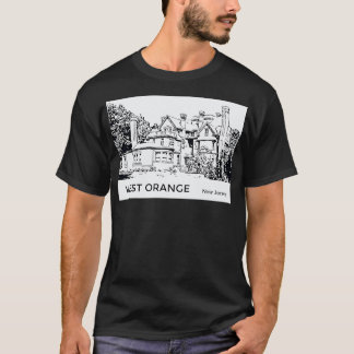 Väster Orange New jersey T Shirt