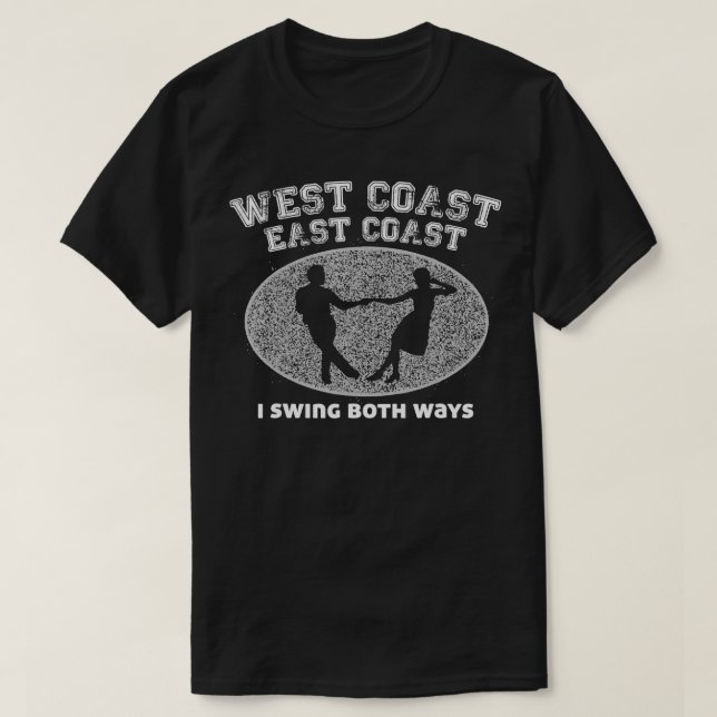Väster Öster Kusten I, båda bolledsdancin T Shirt (Design framsida)