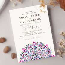 Väster Pacific Variant Oval Classic Mandala Bröllo