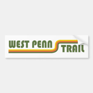 Väster Penn Trail Pennsylvania Bildekal